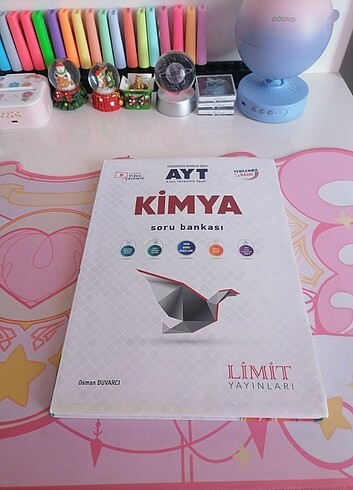 Limit yayınları ayt kimya soru bankası 