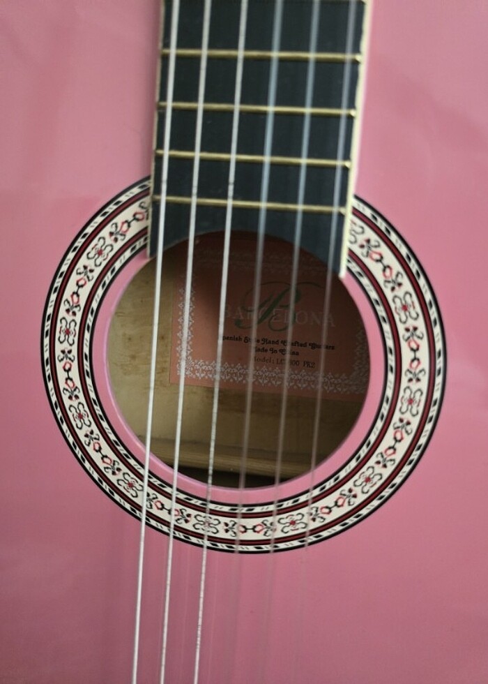 Barcelona LC 3600 PK Pembe 3/4 Junior Boy Klasik Gitar - Görsel 3