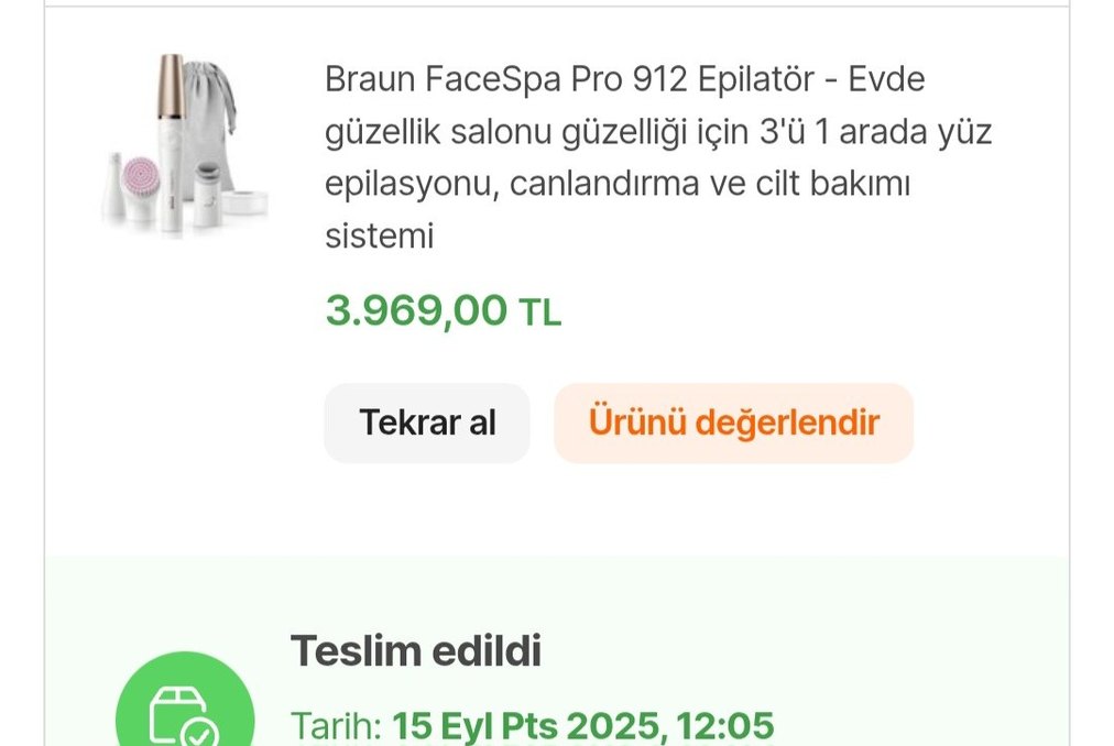 Braun Yüz epilatörü - Görsel 4