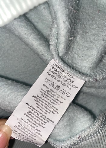 m Beden beyaz Renk Kapüşonlu Kadın Sweatshirt