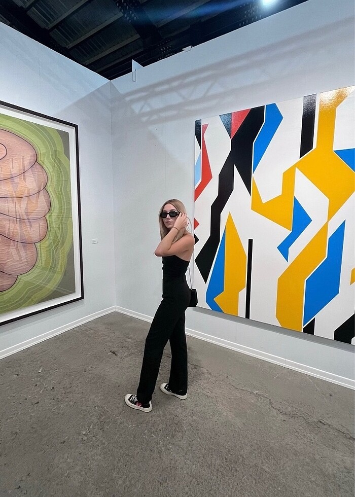 Siyah Yüksek Bel Pantolon - Görsel 2