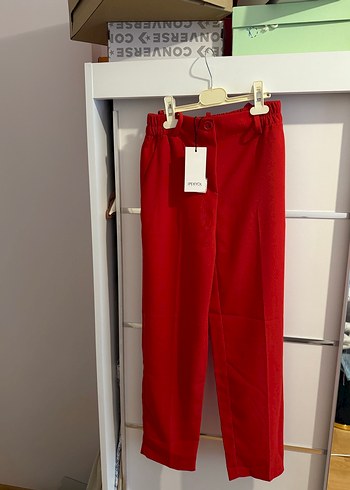 İpekyol Kırmızı Pantolon - Görsel 2