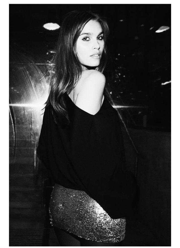 Siyah Zara Mini Elbise - Görsel 3