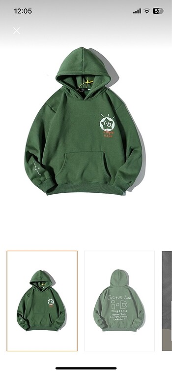 yeşil renk sweat