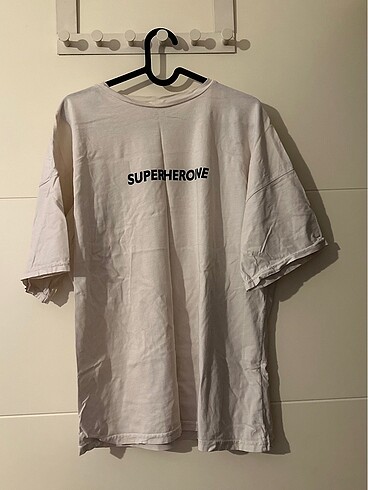 Oversize tişört Beyaz