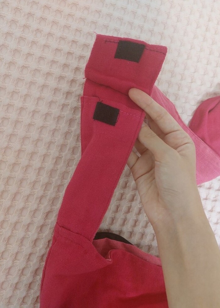 Pembe çapraz çanta - Görsel 3