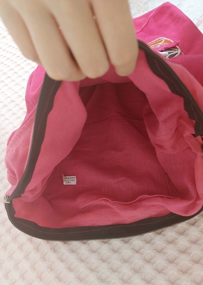 Pembe çapraz çanta - Görsel 2