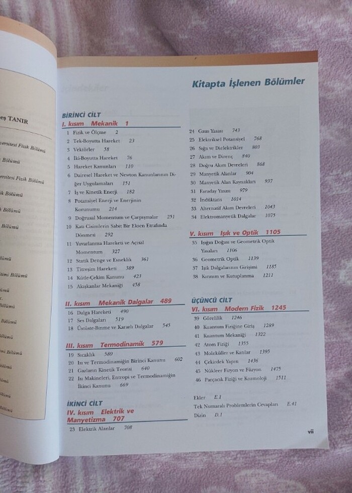 Fizik Serway 1. Cilt - Palme Yayınları - Görsel 2