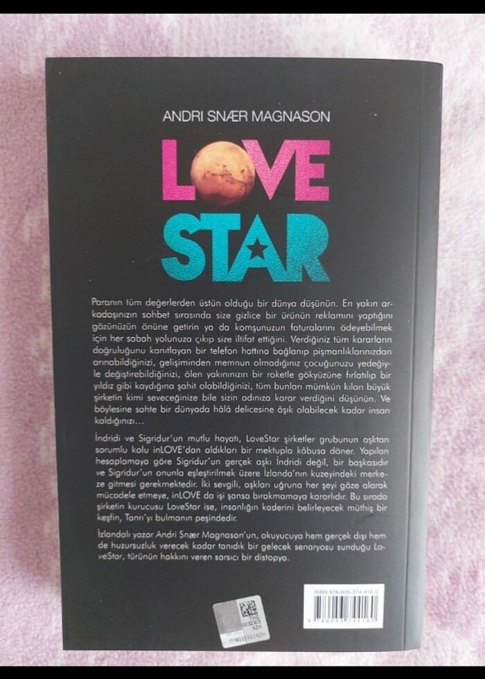 Love Star - Andri Snær Magnason - Görsel 3