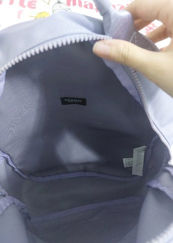 Pull&Bear - Leylak Basic Sırt Çantası - Görsel 3