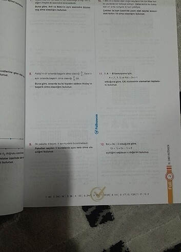 FULL YAYINLARI 10.SINIF MATEMATIK - Görsel 6