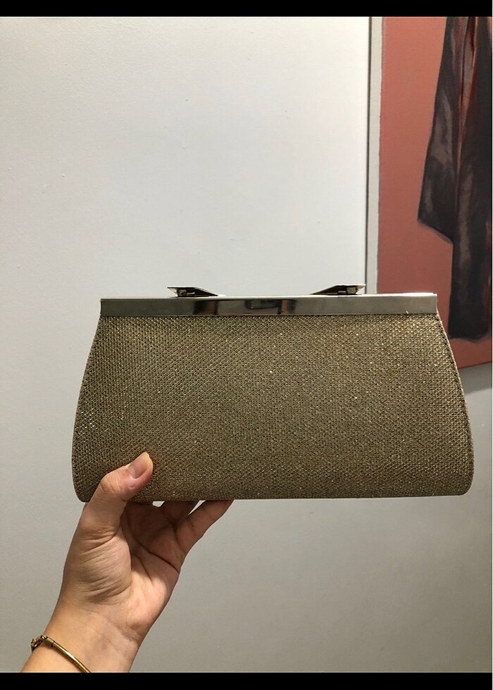 Simli abiye çantası - Görsel 2