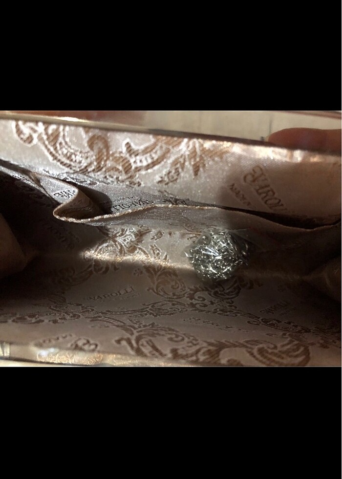 Simli abiye çantası - Görsel 4