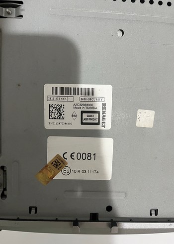 MEGANE 3 ORJİNAL TEYP VE EKRAN - Görsel 6