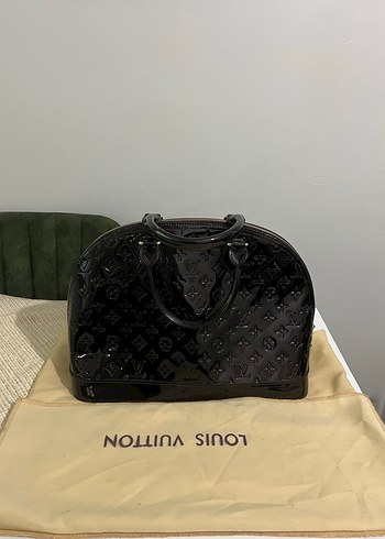 Parlak LV Kadın Deri Çanta - Görsel 3