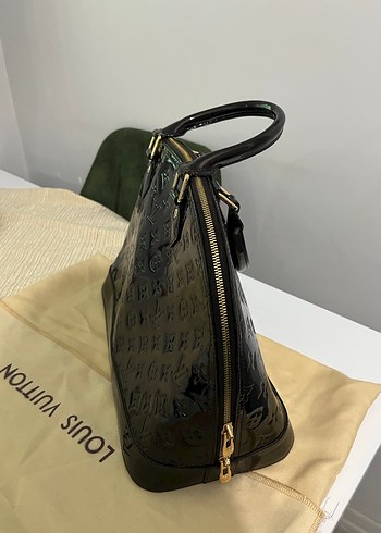 Parlak LV Kadın Deri Çanta - Görsel 4