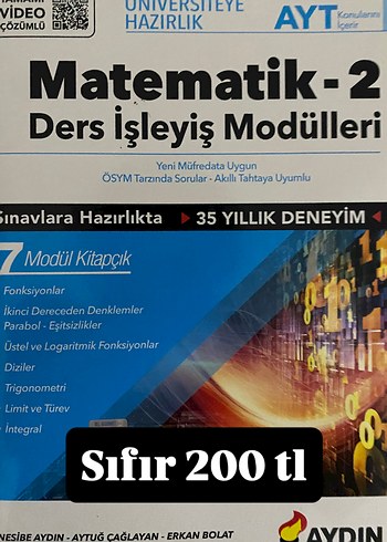 AYT FASİKÜL MATEMATİK VİDEO ANLATIMLI SORU BANKASI