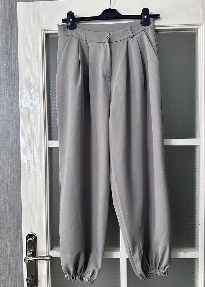 Kadın gri pantolon - Görsel 2