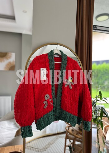 Puffy yılbaşı hırkası - Görsel 2