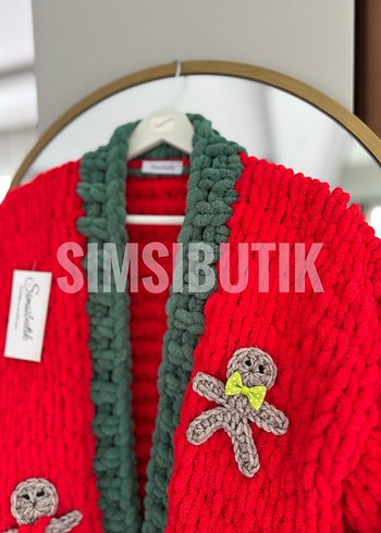 Puffy yılbaşı hırkası - Görsel 6