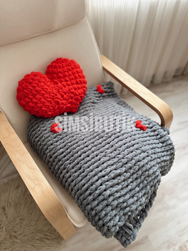 Puffy Gri Battaniye - Görsel 4