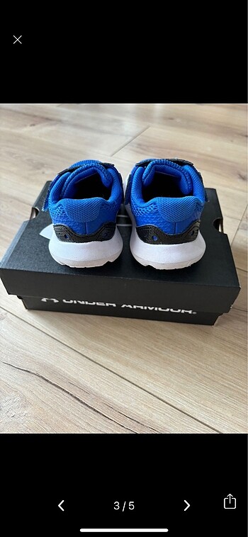21 Beden Under Armour Bebek Ayakkabısı