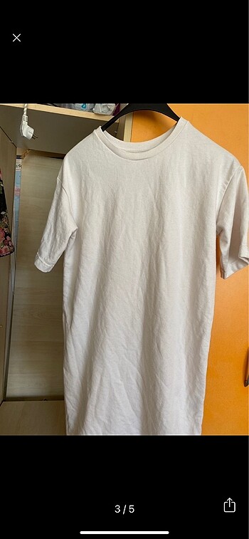 Pull and Bear Pull and bear beyaz elbise