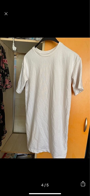 s Beden beyaz Renk Pull and bear beyaz elbise