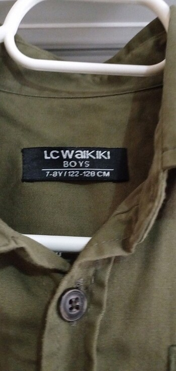 LC Waikiki 7-8 yaş LCW erkek çocuk gömlek 