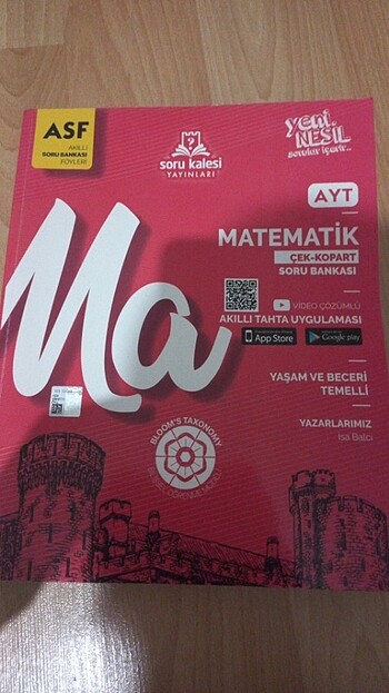 Soru Kalesi Yayınları Ayt Matematik Soru Bankası 