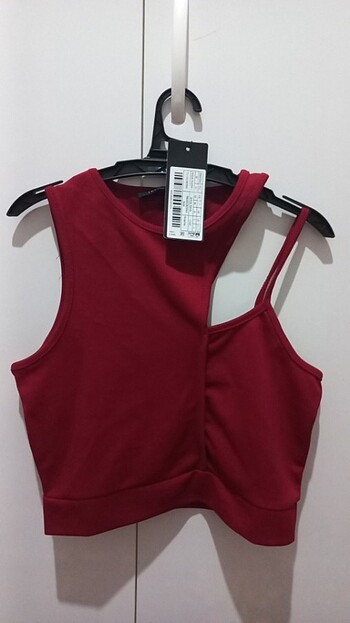 Trendyolmilla Bordo Crop