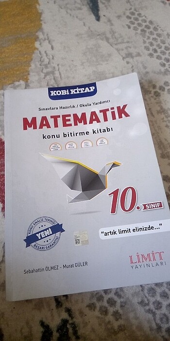 10. Sınıf fizik ve matemetik kitabı limit