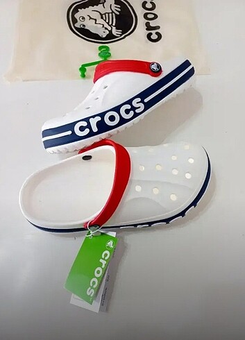 37 Beden beyaz Renk Crocs Terlik Sandalet Yeni&Etiketli