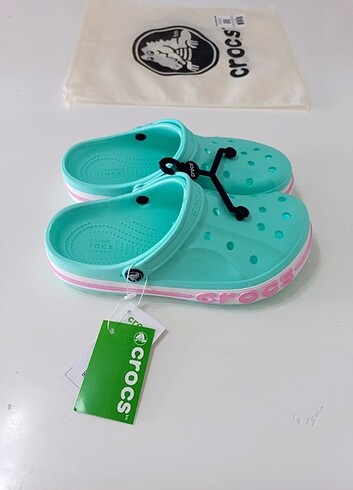 36 Beden turkuaz Renk Crocs Terlik Sandalet Yeni&Etiketli
