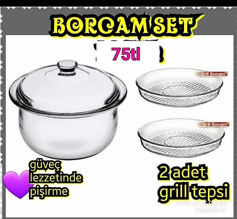 borcam set sıfır son fiyat 