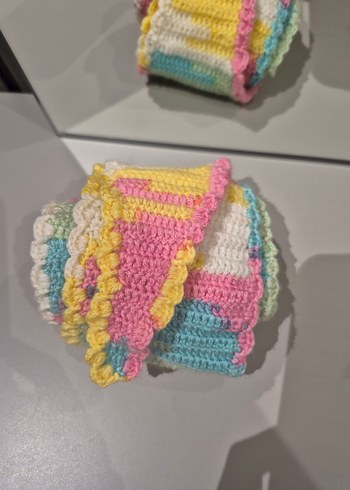 Pastel Renkli Çok Amaçlı fular - Görsel 2