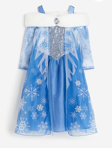 H&M karlar ülkesi Elsa kostümü
