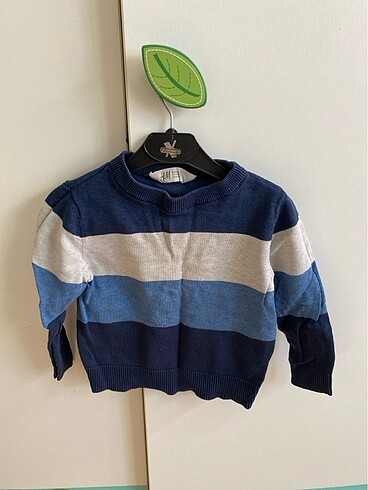 H&M lacivert şık kazak
