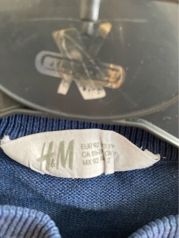 H&M H&M lacivert şık kazak