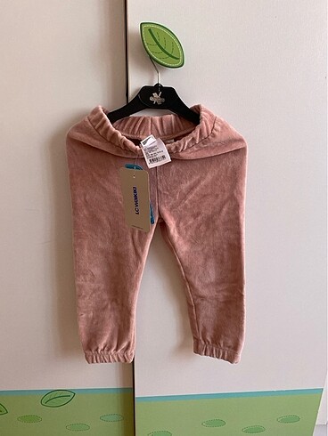 LCW pembe kadife pantolon
