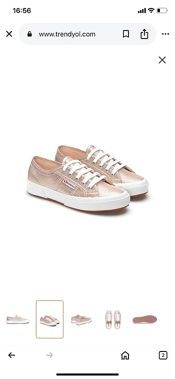 Superga Simli orjinal superga