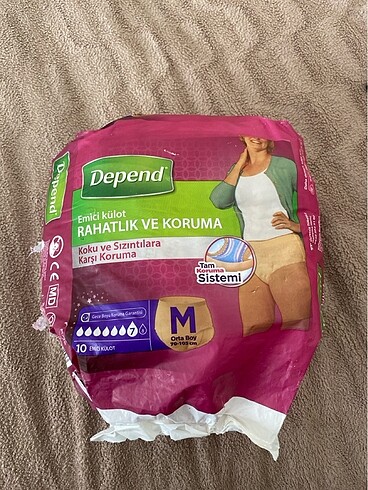Depend emici külot