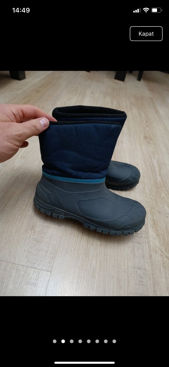 Su Geçirmez Decathlon Quechua Çocuk Kar Botu — görsel 2/9