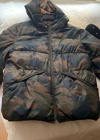 Mango Erkek Çocuk Kamuflaj Mont - Görsel 7