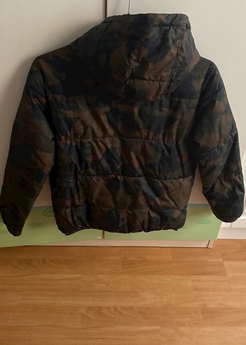 Mango Erkek Çocuk Kamuflaj Mont - Görsel 6