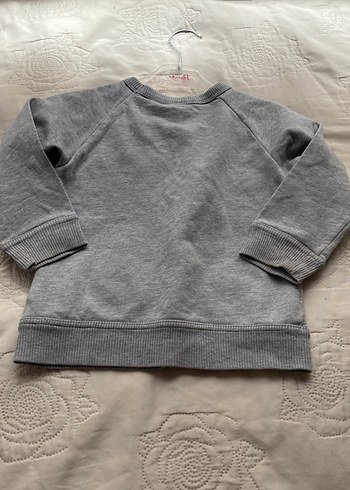 Gap Gri Çocuk Sweatshirt Uzun Kollu - Görsel 4
