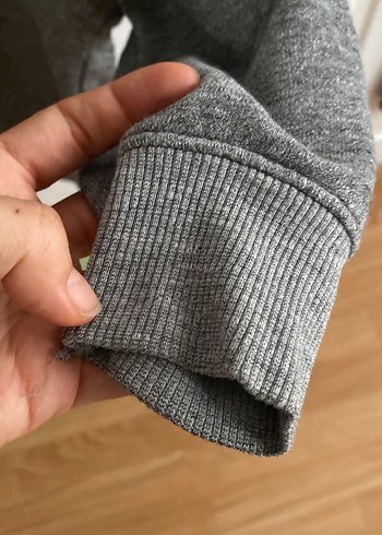 Zara Erkek Çocuk Gri Uzun Kollu Sweatshirt - Görsel 6