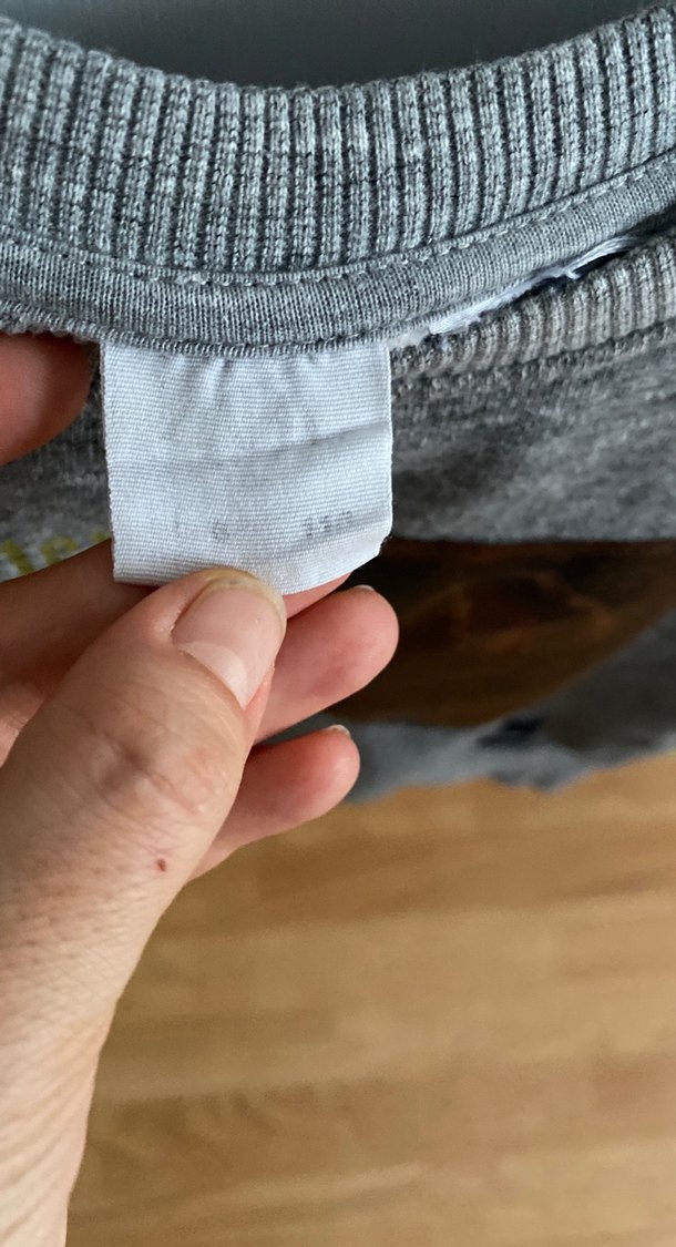 Zara Erkek Çocuk Gri Uzun Kollu Sweatshirt - Görsel 4