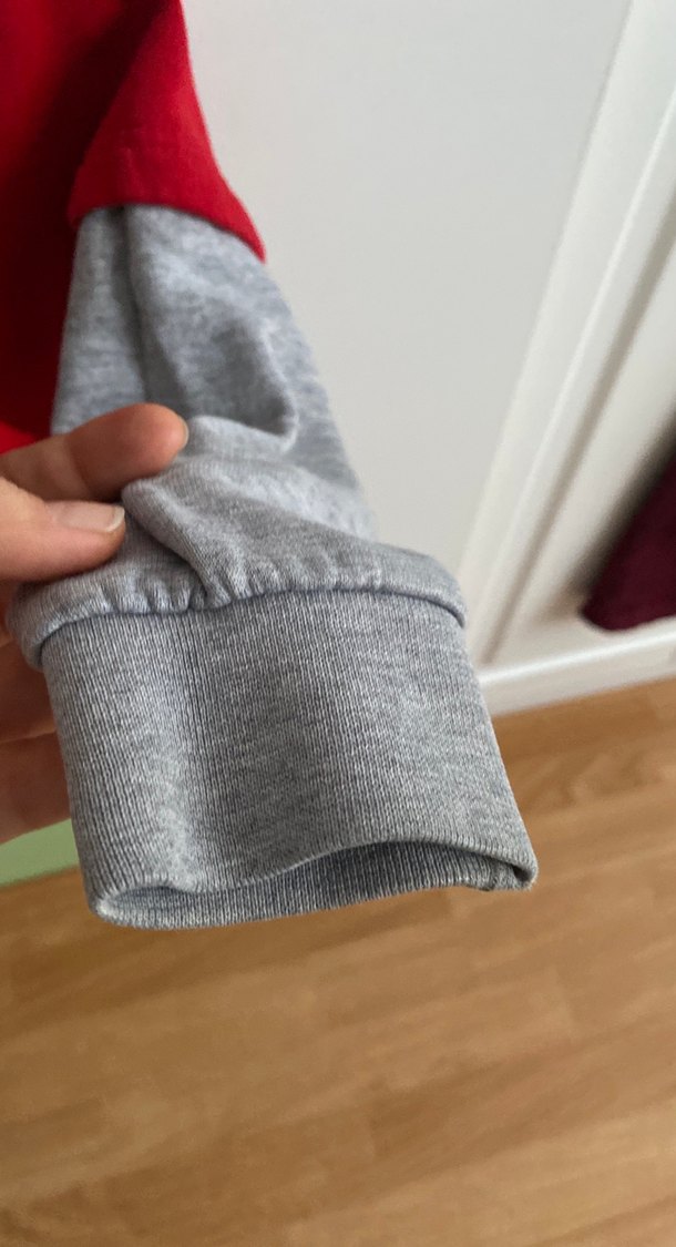 LCW Kırmızı Renkli Baskılı Erkek Sweatshirt - Görsel 4