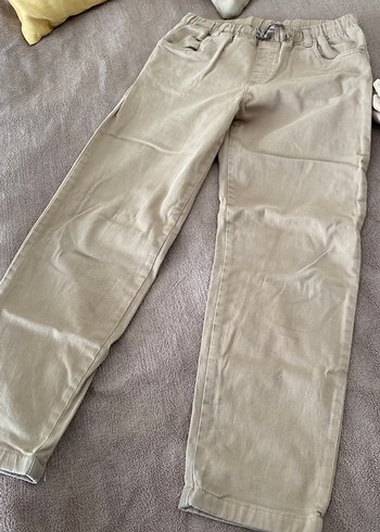 Bej krem LCW okul pantolonu